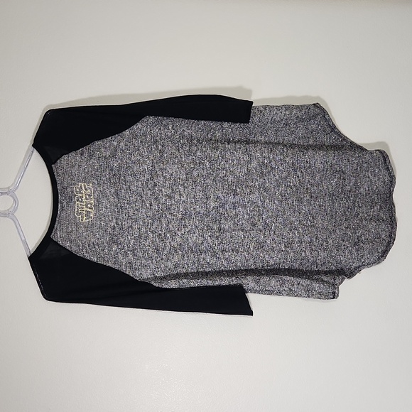 Rock and Republic Star Wars May The Force Be With You Glitter Longsleeve Top XL - Picture 8 of 12